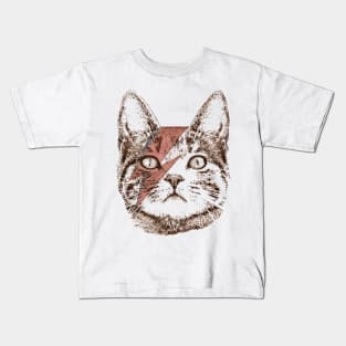 Bowie Cat's Kids T-Shirt